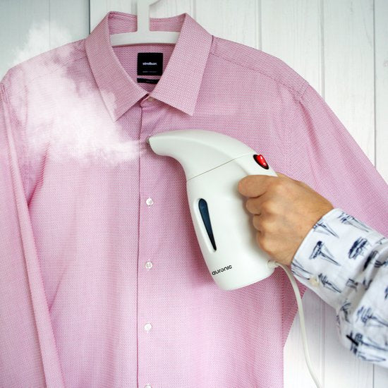 Auronic Kledingstomer - Stoomapparaat - Handstomer voor Kleding en Meubilair - 180ml - Steamer - Wit