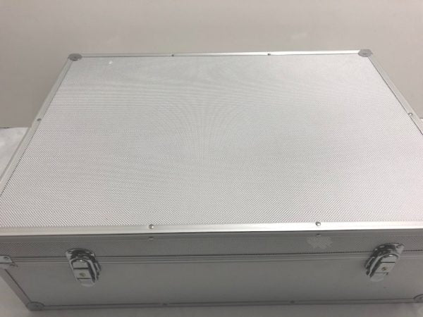 VDD Professionele CD Koffer DJ Case – 140 CD’s – Zilver – 59x41x19 cm