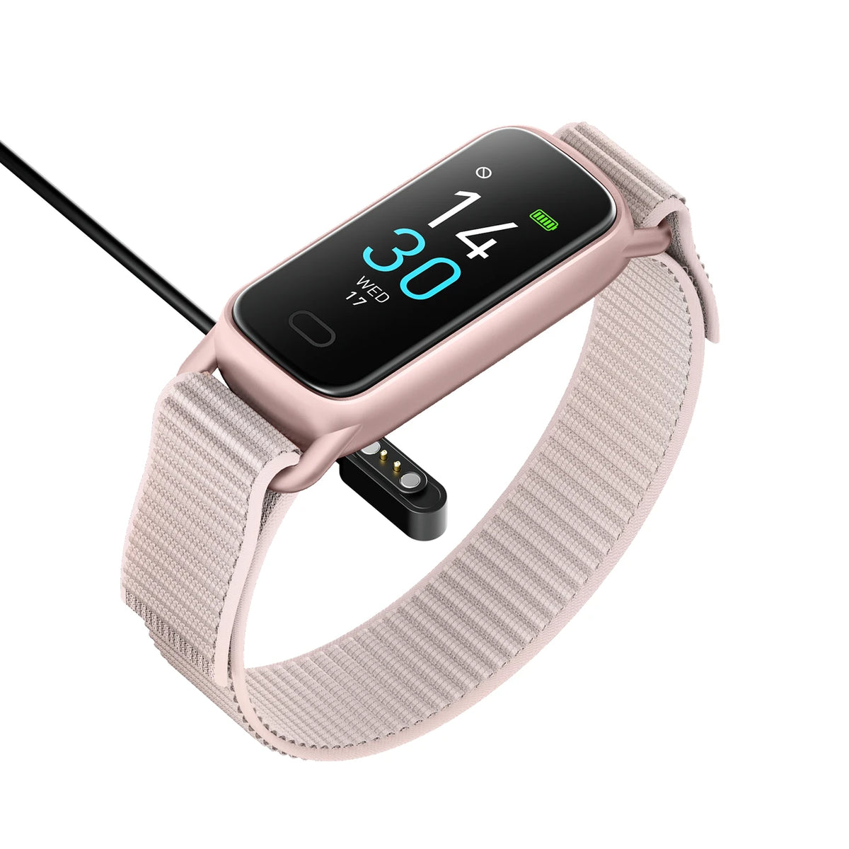 FITTEK GTL1 Smartwatch - Magnetisch Opladen - Roze