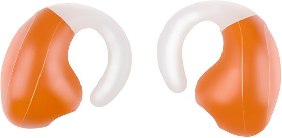 Grundig Draadloze Oordopjes Bluetooth - Oortjes Draadloos Met LED Display en Oplaadcase - In-Ear Met OWS Technologie en USB-C Lader - Oranje