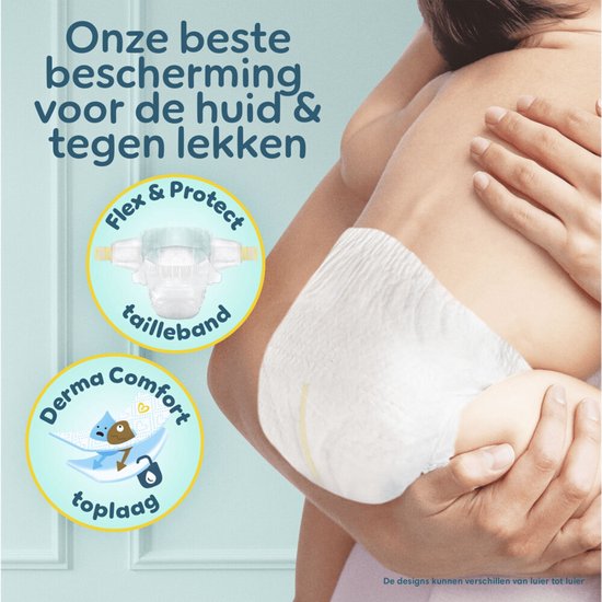 Pampers Premium Protection Maat 1, 180 Luiers, 2kg-5kg