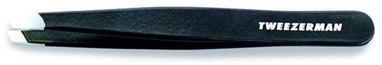 Tweezerman Slant Tweezer Midnight Sky – Wenkbrauw Pincet - Professioneel Precisie Pincet Met Schuine Punt – Voor Epileren En Haartjes Verwijderen – Roestvrij Staal – Geschikt Voor Fijne En Stugge Haren – Epileer Pincet Voor Wenkbrauwen