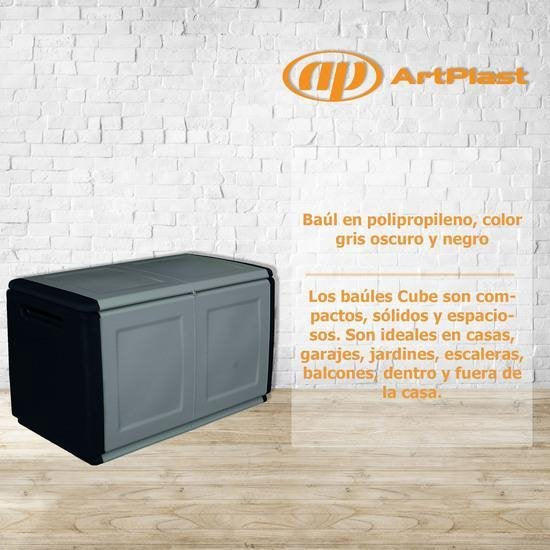 Artplast Cube 57x96x53 Cm Kofferbak Transparant