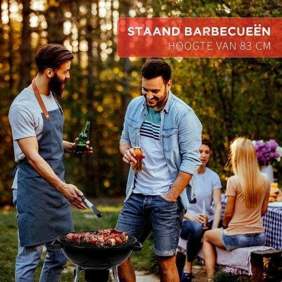 BBQ Collection Barbecue met Deksel - BBQ Houtskool met Asopvangbak - Barbeque Grill - Ø 45 cm