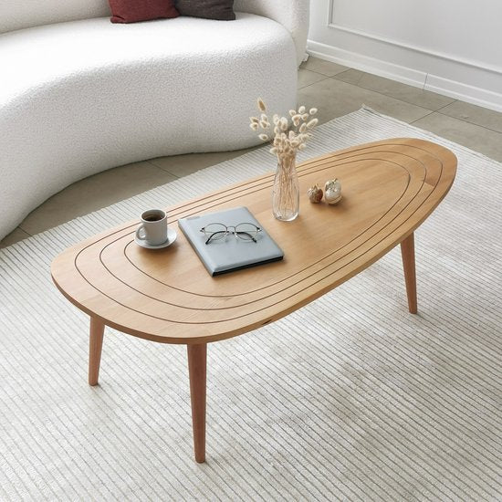 Asir - salontafel - teak - 115 x 50 x 38 cm