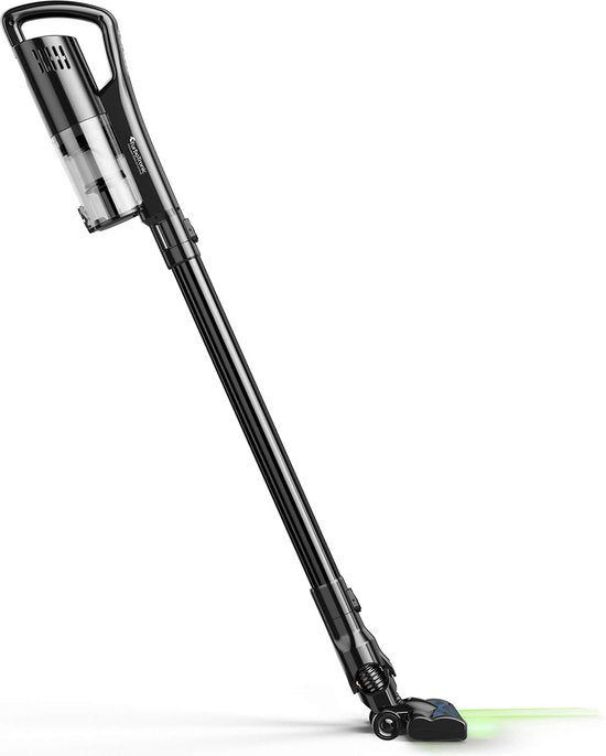 TurboTronic LZ6 Steelstofzuiger met Laser - 40 min - 120W - Zwart