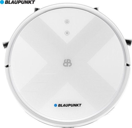 Blaupunkt Robotstofzuiger Bluebot XVAC – Met Laadstation - Slimme Navigatie - Dweilfunctie Mogelijk - Wit