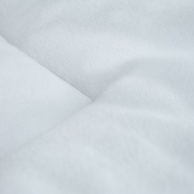 Topper Fleece 160x200 cm Wit – Luxe Comfort en Extra Zacht