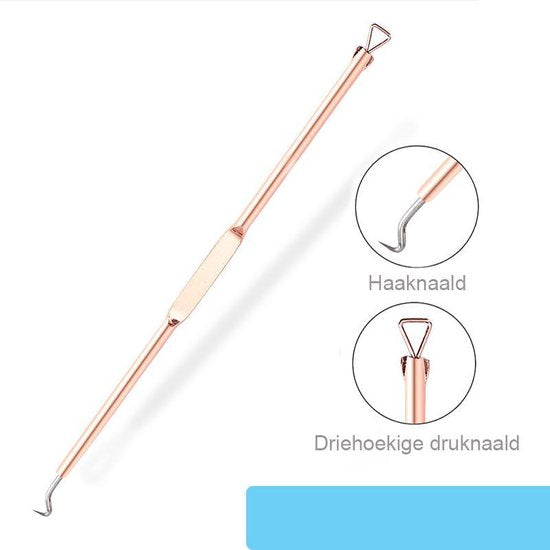 TibaGoods Mee-eters - 6 Opzetstukken - USB - Wit/Zwart - Oplaadtijd 1.5 uur