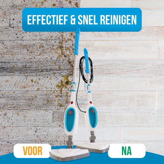 Strex 12-in-1 Stoomreiniger - Handstomer - Tapijtreiniger - 1500W - 280 ml - Harde/Zachte Ondergronden