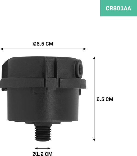 VONROC Luchtfilter voor compressor - ¼” - Geschikt voor VONROC CR504AC en CR506AC