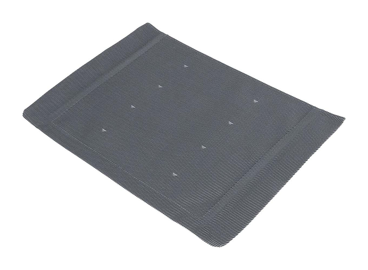 Crespo 237 Classic Zittingdekje - Textileen - Donkergrijs