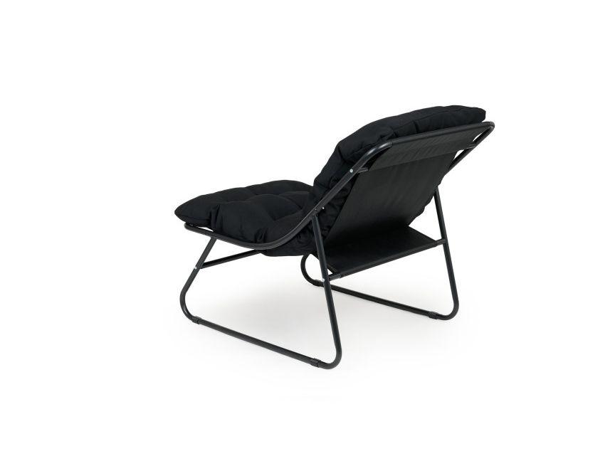 Lifa Garden Loungestoel met Voetenbank - Comfortabel Design - Outdoor Zithoek