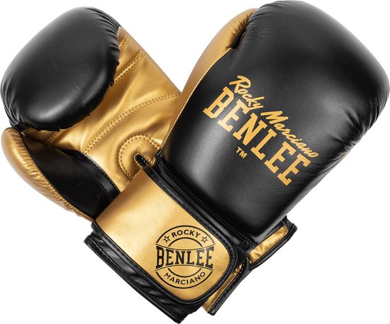 Benlee Carlos Kunstlederen Bokshandschoenen Zwart 10 oz