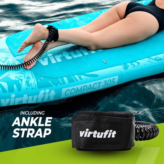 VirtuFit Supboard Ocean 275 - Sand Beige - Stand Up Paddle Board - Supboard Opblaasbaar - Voor beginners en gevorderden - Verstelbare peddel - Max. 180 kg