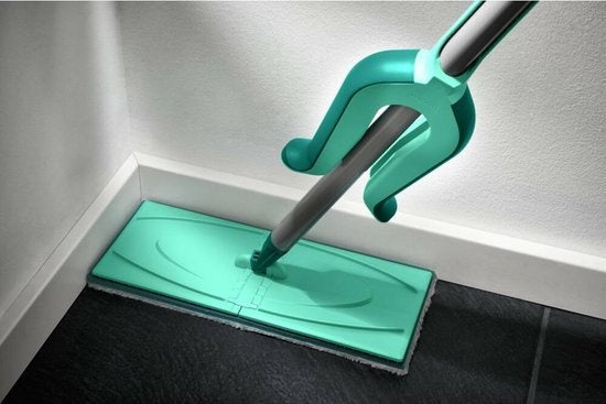 Leifheit Picobello M dweildoek allrounder Micro Duo - 33 cm wisbreedte - turquoise - wit