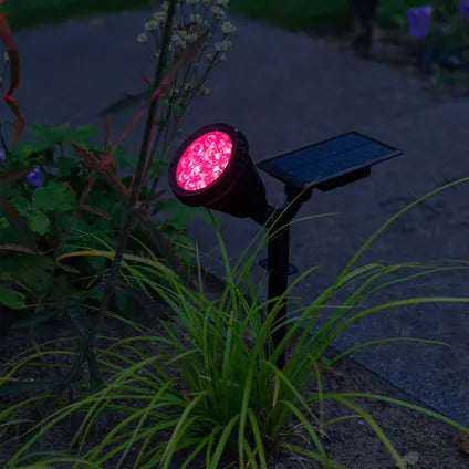 Slimme Buitenlamp op Zonne-energie – Smart Outdoor Solar Spot – IPX5 Waterdicht