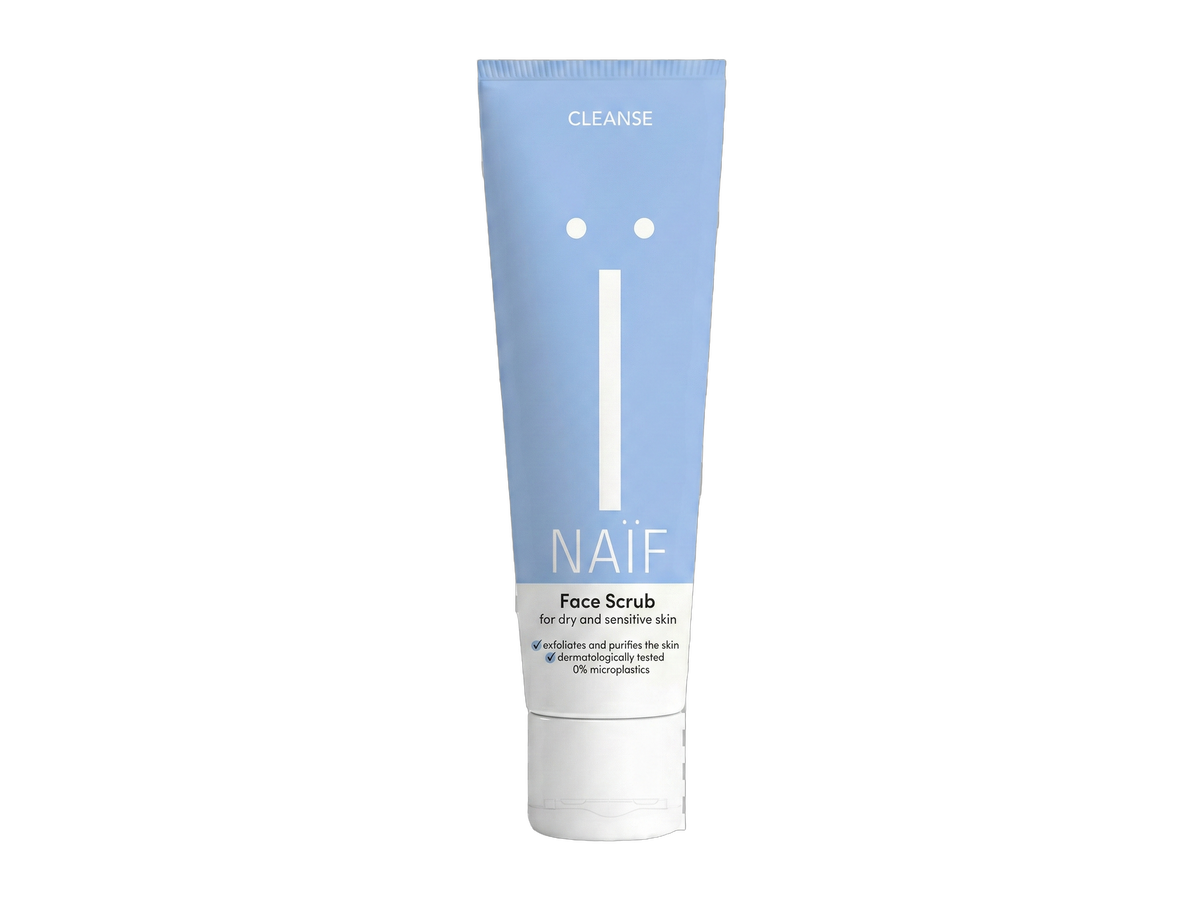 Naïf Circulaire Gezichtsscrub - 50 ml - Vegan en Zonder Microplastics