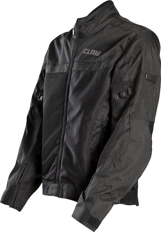 CLAW Valencia Zomer Motorjas Zwart - Heren XL