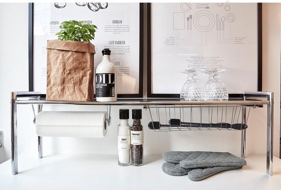 Wenko Keukenrek Met Keukenrolhouder Exquisite Chrome