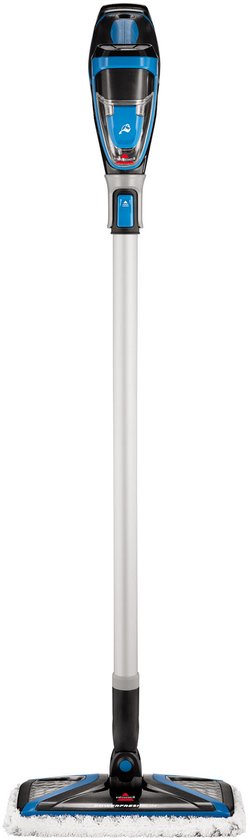 BISSELL PowerFresh Slim Steam Stoomreiniger 1500W - 3 in 1 Stoom Dweil - Multifunctionele Handstomer voor o.a. Badkamer, Keuken - Mop voor Harde & Houten Vloeren - Lichtgewicht 1.9kg - Incl. 4 Opzetstukken - 2234N