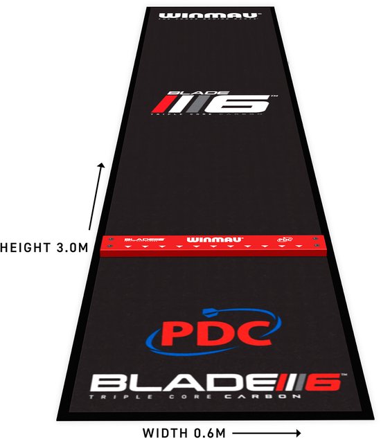Winmau Pro Zone Precision Blade 6 Soft Feeling Dartmat