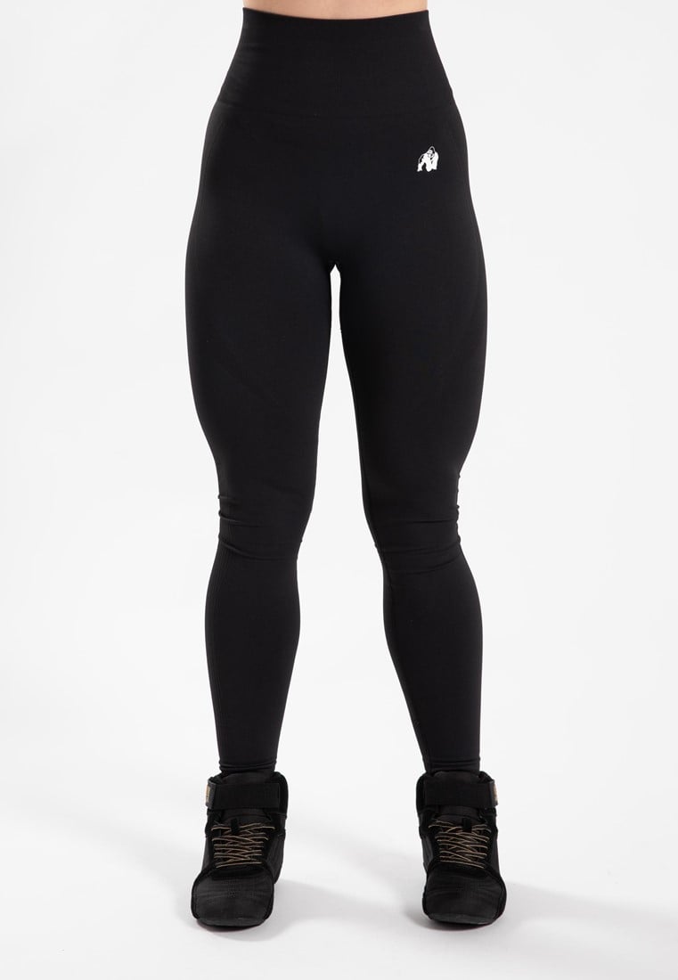 Gorilla Wear Olivia Seamless Leggings - Black - XS/S