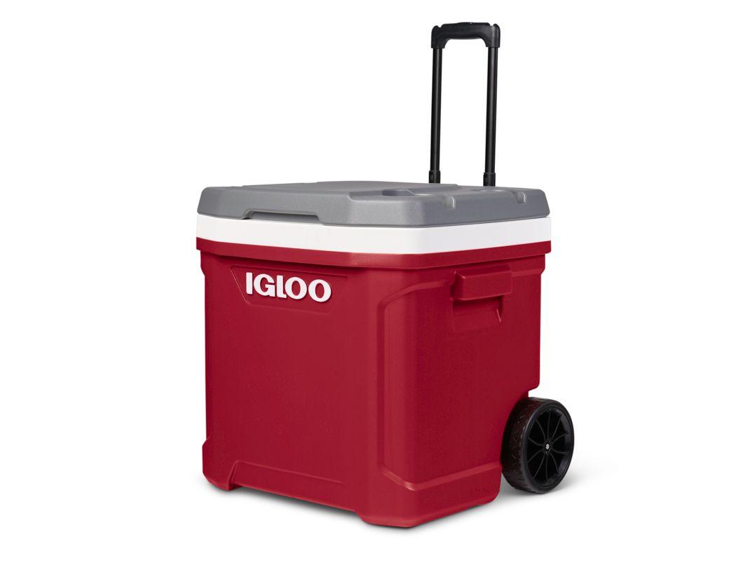 Igloo Latitude 60QT Roller Koelbox - 56 Liter - Rood