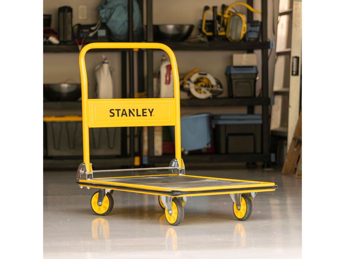Stanley Platformwagen SXWTD-PC528 - Met Handvat - 75 x 50 cm - Zwart