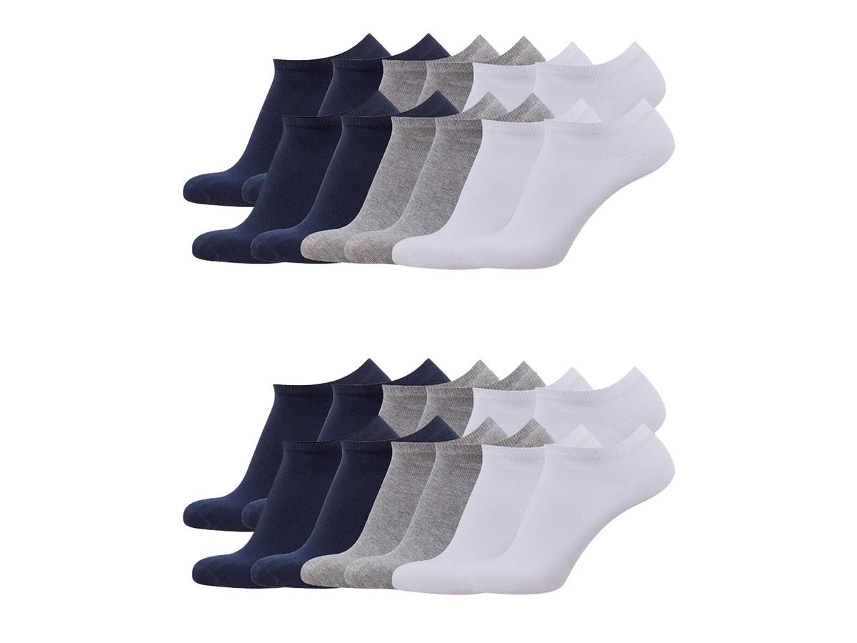 Tom Tailor Sneakersokken 12-pack - Mix Kleuren - Maat 39-42