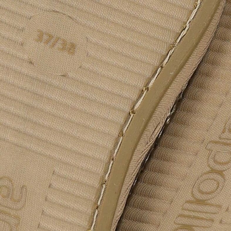 Apollo Dames Pantoffels - Suede - Beige - Maat 39/40