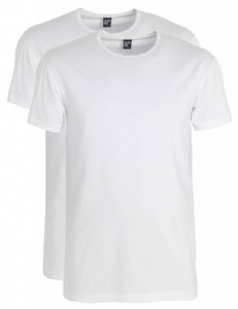 Alan Red - S - Oklahoma T-Shirt - Heren - Wit