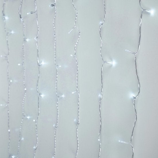 Gordijnverlichting - 240LED - 225x150cm - koel wit
