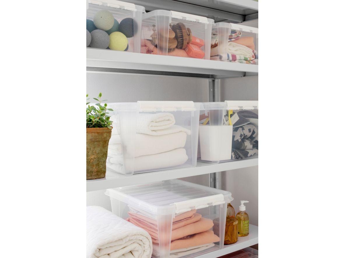 Orthex SmartStore Home 31 Transparent - 32 L - Set van 6