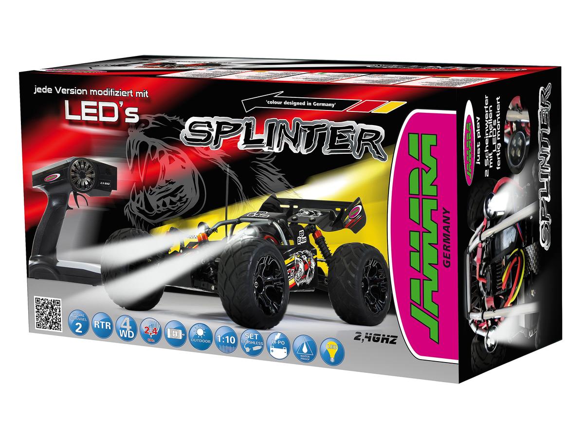 Jamara Splinter Desertbuggy 4WD - 1:10 Schaal - 2.4 GHz - Zandkleur