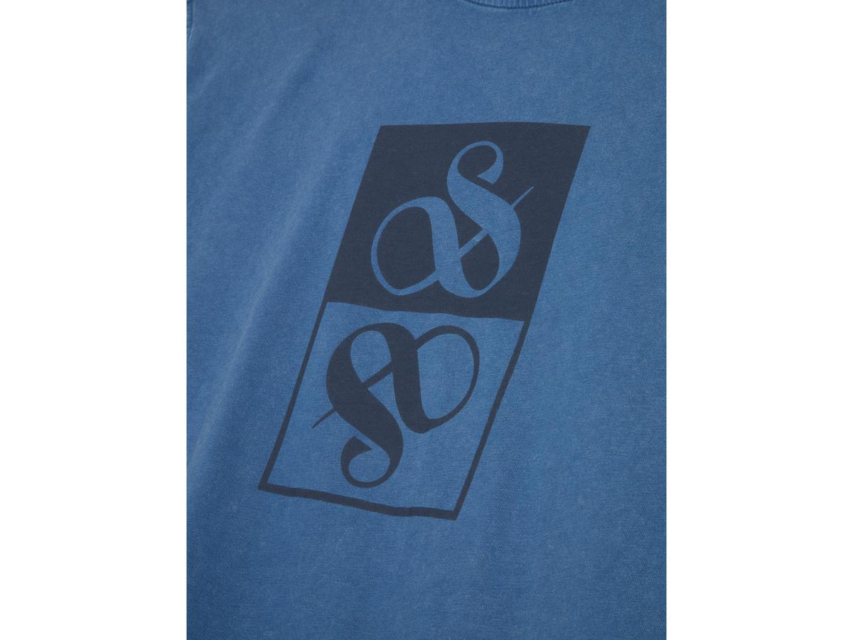 Scotch & Soda Graphic T-Shirt - Dark Obsidian - maat M