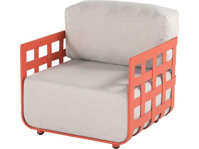 Hartman Cestelli Loungestoel - Kussen inbegrepen - Peach