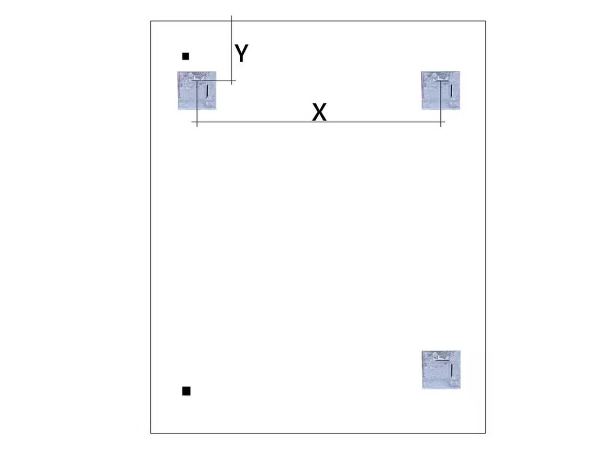 LoooX Badkamerspiegel met LED Licht - Verlichte Spiegel - 70 x 90 cm