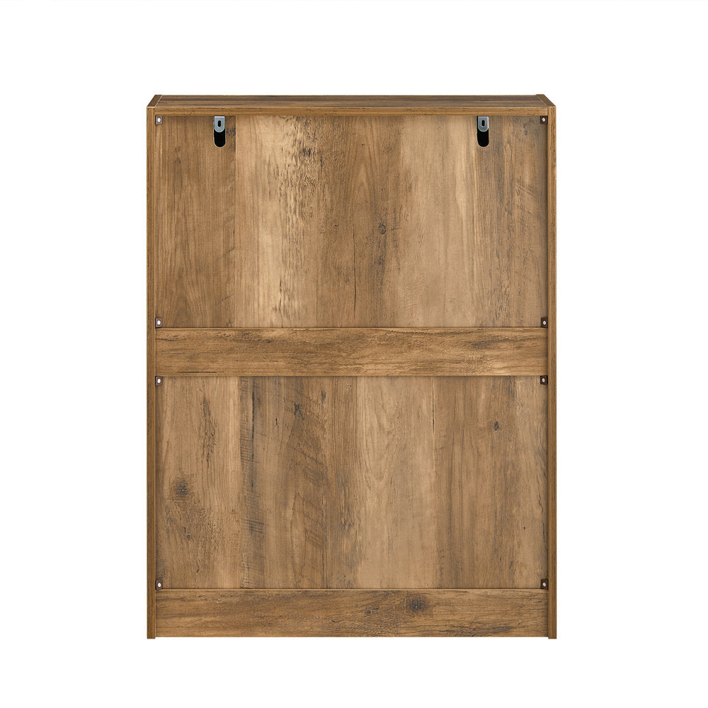 SoBuy Schoenenkast - Hout - 2 kleppen - 60x79x23cm