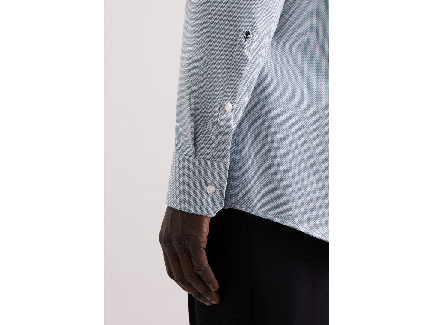 Seidensticker Business Shirt Spread Kent - Regular Fit - Light Sage Green - maat XL