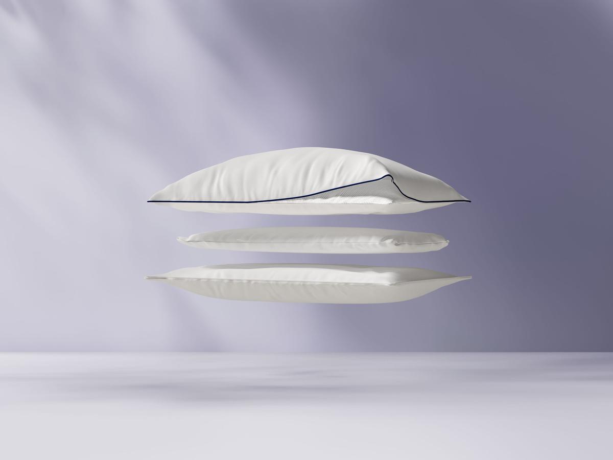 Emma Wolkenkussen Cooling Microfiber - Ovaal - Wit - 60x70 cm