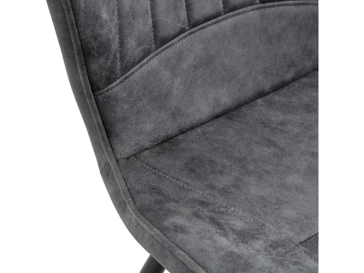 Multifurn Sten Eetkamerstoel - Microleder - Antraciet - Duopack