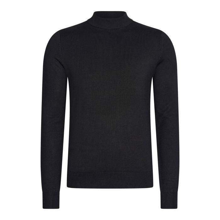 Mario Russo turtle neck t-shirt - Zwart - XL