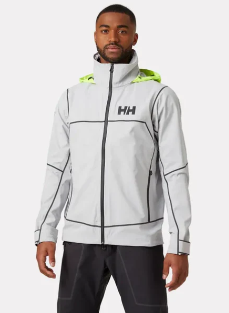 Helly Hansen HP Foil Shell Jas Heren – Wind- en Waterdicht – Maat S – Grey Fog