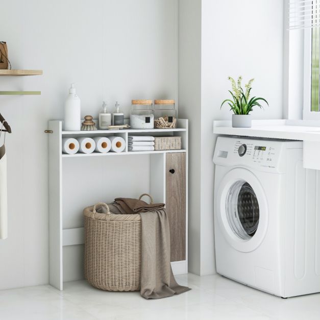 Coast Toiletkast ombouw - 88 x 18 x 100 cm - Wit