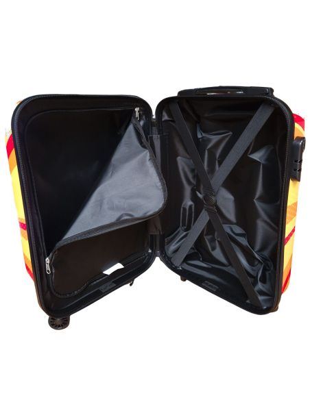 Suiteble Handbagagekoffer – Incl. Inpakriemen & Cijferslot – 28 liter – 54 x 33,5 x 21,5 cm – Geel