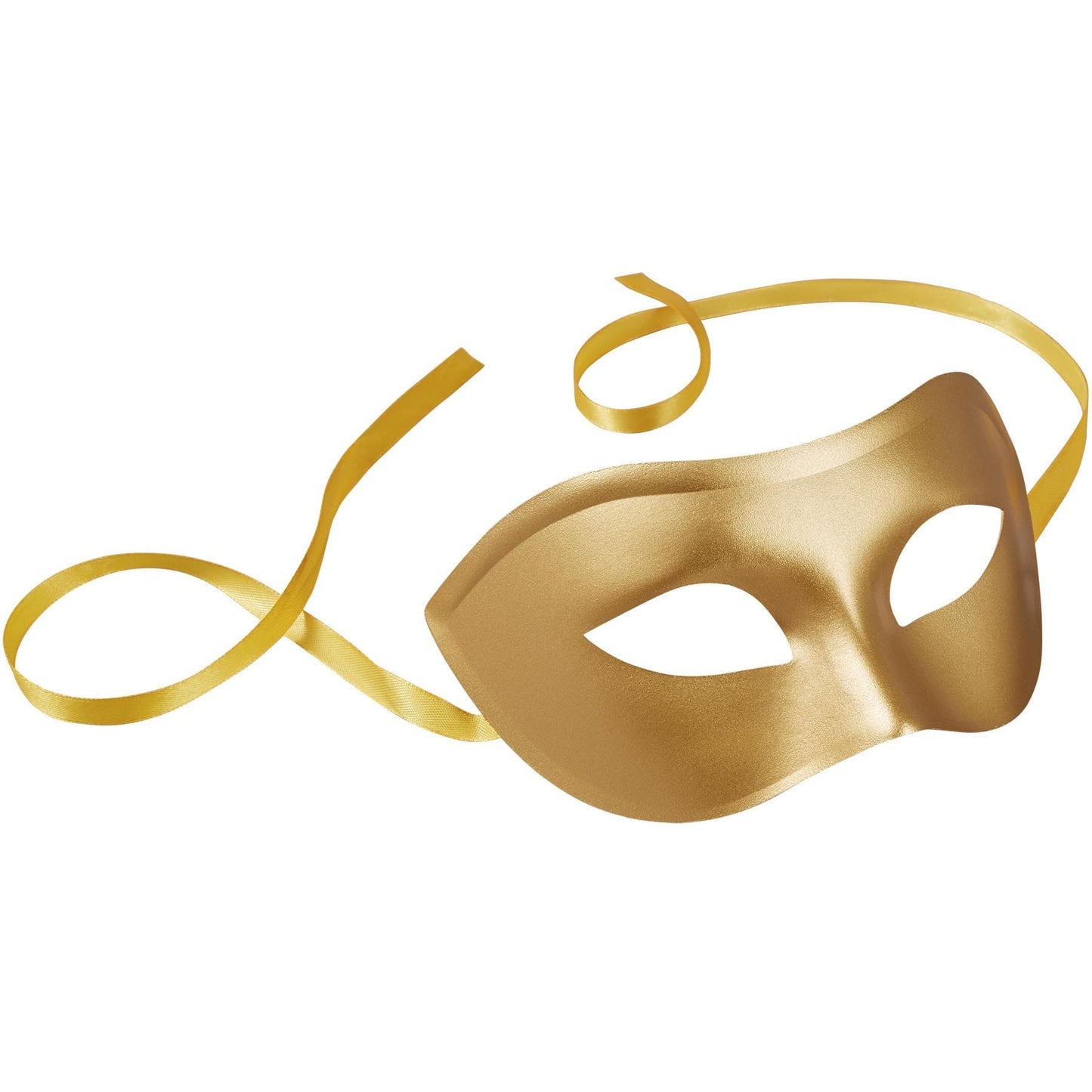 venetiaans masker – effen goud – 18 × 9 cm