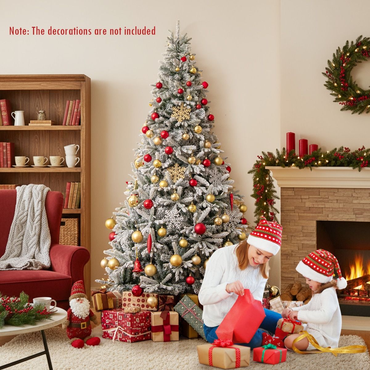 Coast Half Kunstkerstboom Voorverlicht 210 cm – Sneeuw Effect – Wit/Groen – 126 x 63 x 210 cmCoast Half Kunstkerstboom Voorverlicht 210 cm – Sneeuw Effect – Wit/Groen – 126 x 63 x 210 cm