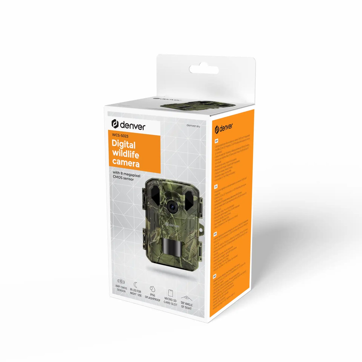 Denver Wildcamera met Nachtzicht - 4K Ultra HD - 50MP - LCD Scherm - Waterdicht - WCS5023