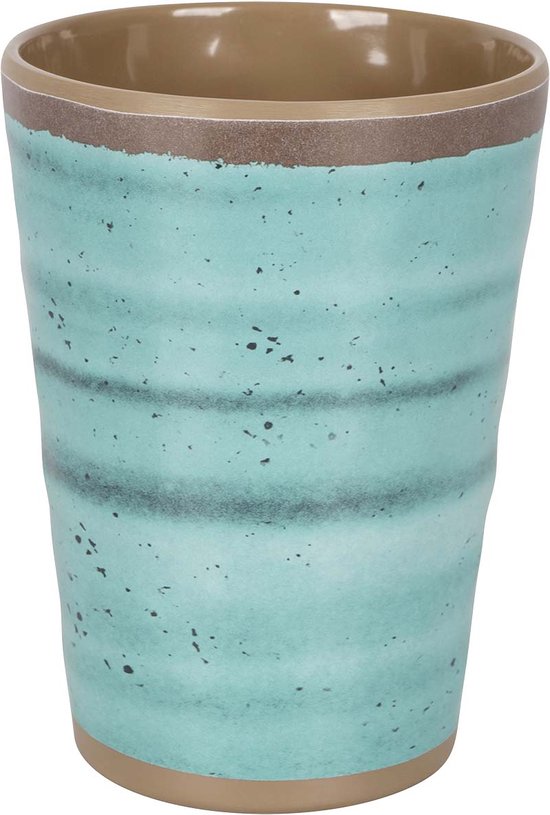 Bo-Camp - Beker - Halo - Blauw - 4 Stuks